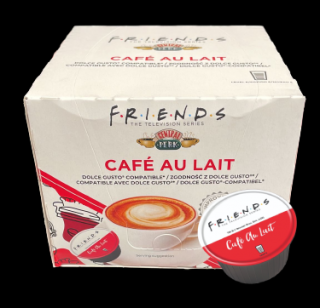 Cafféluxe F.R.I.E.N.D.S Café au Lait do Dolce Gusto 10 kapslí