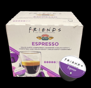Cafféluxe F.R.I.E.N.D.S Espresso do Dolce Gusto 10 kapslí