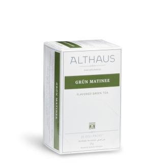Čaj Althaus ochucený zelený - Grün Matinée 35g