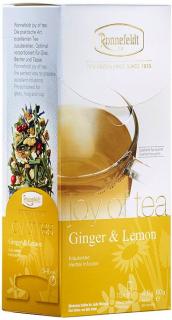 Čaj Ronnefeldt Joy of Tea Ginger & Lemon 15 sáčků