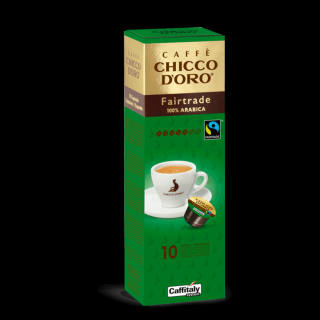 Chicco D'ORO Fairtrade 100% Arabica kapsle do Tchibo Cafissimo a Caffitaly 10ks