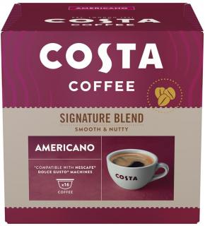 Costa Coffee Signature Blend Americano 16 kapslí do Dolce Gusto
