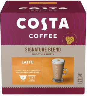 Costa Coffee Signature Blend Latte 8 porcí do Dolce Gusto