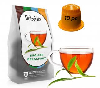 Dolce Vita Nespresso® English breakfast čaj kapsle 10 kusů