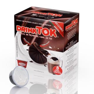 DrinkTok nápoj s příchutí Oplatek s kakaovým krémem kapsle do Dolce Gusto 8ks