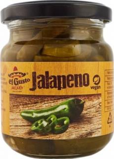 El Gusto MEXICO Jalapeño chilli krájené papričky 200 g