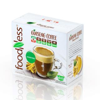 FoodNess Ženšenová káva Classic do Dolce Gusto 10 kusů kapslí
