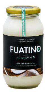 FUATINO Kokosový Olej 500ml, RAW fermentovaný, 100% panenský