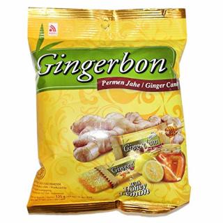 Gingerbon zázvorové bonbóny s medem a citrónem 125g