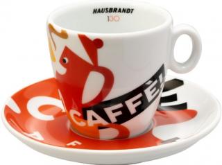 Hausbrandt CHE-CAFFE šálek s podšálkem na cappuccino 1ks 160 ml