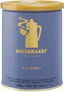 Hausbrandt Gourmet dóza PO EXPIRACI mletá káva 250 g