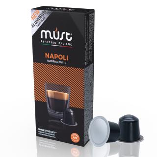 Hliníkové kapsle Must Napoli do Nespresso® 10 kusů