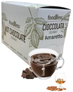 Horká čokoláda Foodness Amaretto 450g