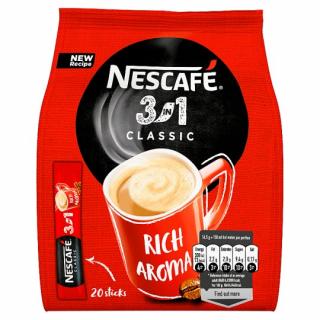 Instantní Káva Nescafe 3in1 classic bag 20x16,5g