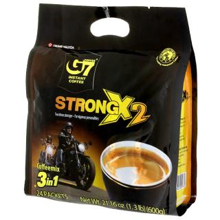 Instantní Vietnamská káva Trung Nguyen G7 Strong X2  3v1 600g