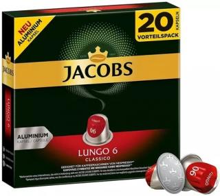 JACOBS Espresso Lungo 6 do Nespresso hliníkové kapsle 20ks