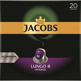 JACOBS Lungo Intenso hliníkové kávové kaplse do Nespresso® 20ks