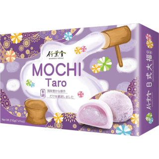Japonské koláčky Mochi Bamboo House Taro 210g