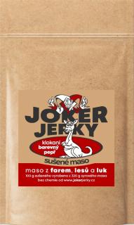 Joker Jerky Klokaní BAREVNÝ PEPŘ sušené maso 30g