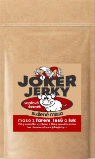 Joker Jerky Vepřové ČESNEK sušené maso 75g