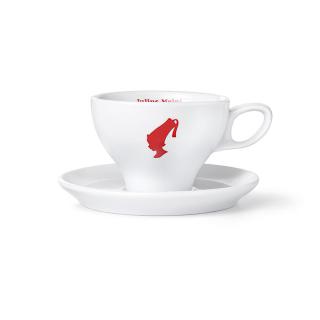 Julius Meinl bílý porcelánový šálek s podšálkem pro Cappuccino  230ml