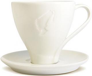 Julius Meinl Ivory Premium JUMBO porcelánový šálek s podšálkem 250ml
