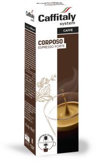 Kapsle Caffitaly vyvážené espresso Corposo 10kusů do Tchibo Cafissimo