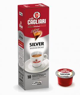 Kapsle Cagliari Silver 10ks do Tchibo Cafissimo a Caffitaly