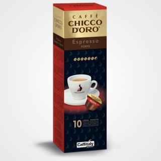 Kapsle Chicco D'ORO Espresso Forte do Tchibo Cafissimo a Caffitaly 10ks