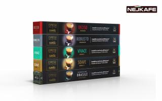 Kapsle do Nespresso® Caffitaly Mix pack , 50ks , 6,70Kč/ks