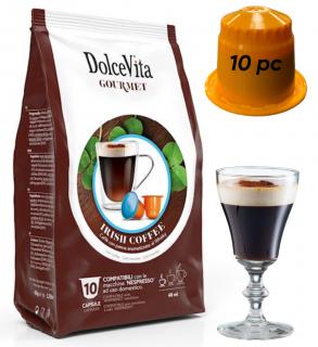 Kapsle  do Nespresso Italfoods Dolce Vita Cappuccino s IRSKÝM KRÉMEM 10 kusů