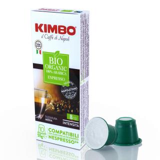 Kapsle Kimbo Bio Organic do Nespresso 10ks