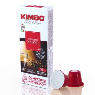 Kapsle Kimbo NAPOLI do Nespresso 10 ks