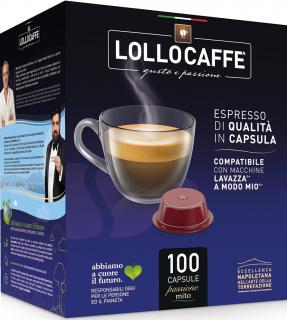 Kapsle Lollo Caffe do Lavazza A Modo Mio® Nera 100 ks