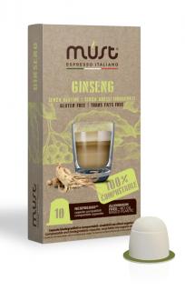 Kapsle Must Ginseng - Ženšenový nápoj do Nespresso® 10 kusů