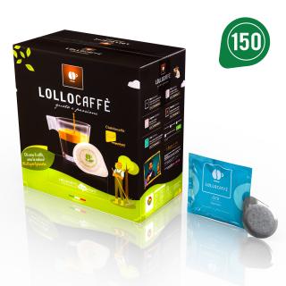 Kávové E.S.E. pody Lollo Caffé bezkofeinové DECA 150 ks