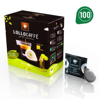 Kávové E.S.E. pody Lollo Caffé NERO 100 ks