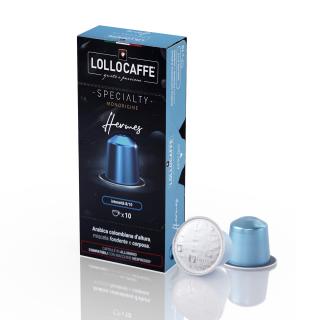 Kávové hliníkové kapsle Lollo caffé Hermes Espresso do NESPRESSO® 10 ks