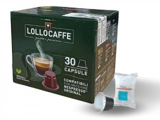 Kávové kapsle Lollo caffé Deca Espresso bezkofeinové do NESPRESSO® 30 kusů