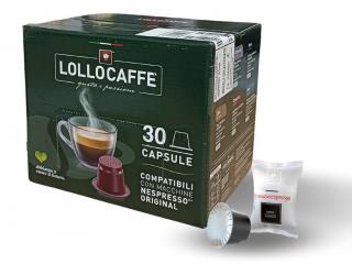 Kávové kapsle Lollo caffé Nero Espresso do NESPRESSO® 30 kusů