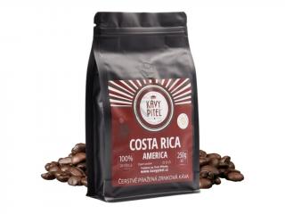 Kávy Pitel COSTA RICA America Čerstvě pražená zrnková káva 250g