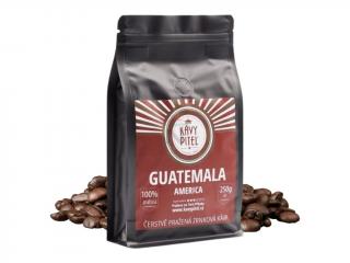 Kávy Pitel GUATEMALA America Čerstvě pražená zrnková káva 250g