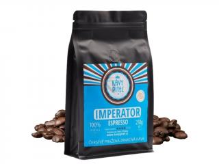 Kávy Pitel IMPERATOR Espresso Čerstvě pražená zrnková káva 250g