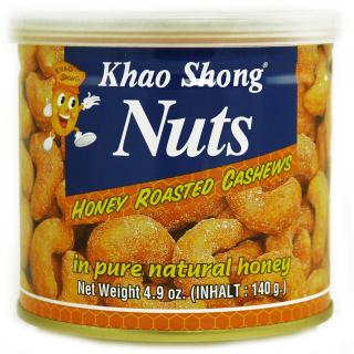 Khao Shong Kešu ořechy v medu 140g