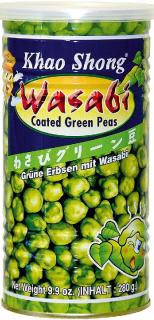 Khao Shong zelený hrášek ve wasabi 280 g