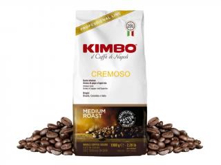 Kimbo Cremoso zrnková káva 1 kg