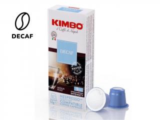 Kimbo Espresso DECAF Bezkofeinové Kapsle do Nespresso 10 ks
