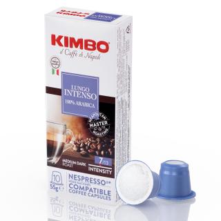 Kimbo Espresso Lungo INTENSO Kapsle do Nespresso 10 ks