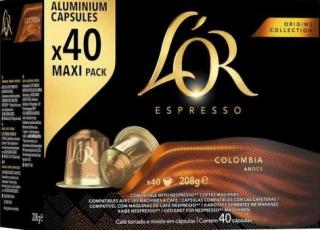 L´OR Espresso Colombia Andes alu kapsle do  Nespresso® 40 ks