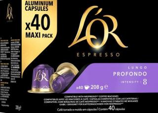 L'OR Espresso Lungo Profondo alu kapsle do Nespresso® 40 ks
